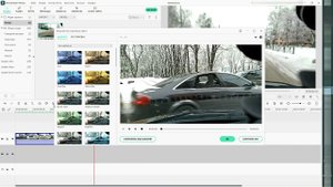 #Filmora_X Стабилизация  Автоулучшение Цветокоррекция