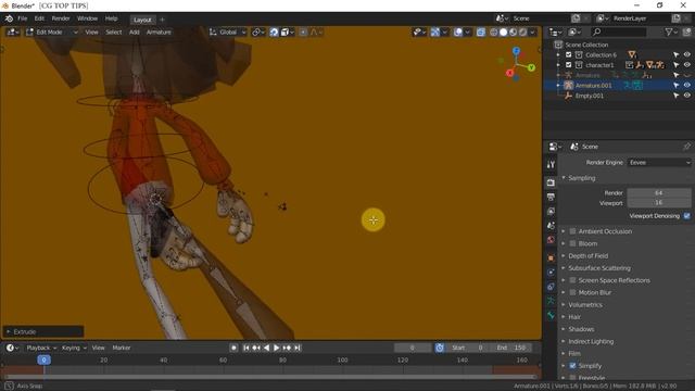 Add Quickly Secondary Animation in Blender