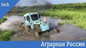 Трактор МТЗ  и Т40 проходимость просто класс