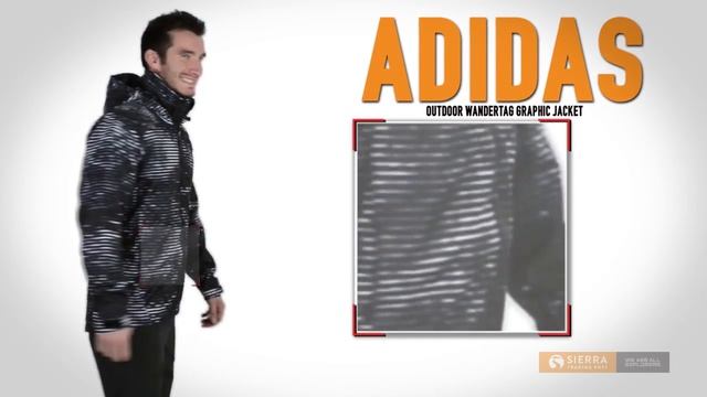adidas outdoor Wandertag Graphic Jacket - ClimaProof® (For Men) смотреть онлайн