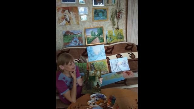 Рисунки и живопись Натальи Пустоваловой смотреть онлайн