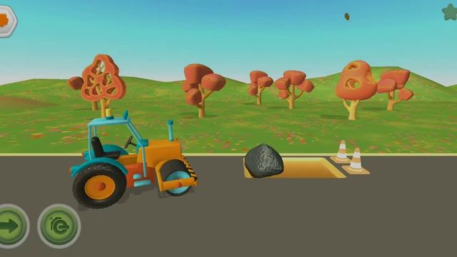 Мультик для детей. Машина-каток. смотреть онлайн