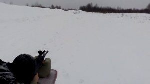 ВПО 222 9,6*53 ланкастер . Тест на пробитие на 100м