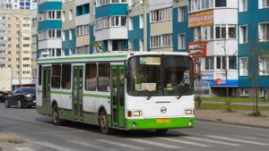 Автобус ЛиАЗ-5256.45 (АО 910 22). Покатушки по Барнаулу.