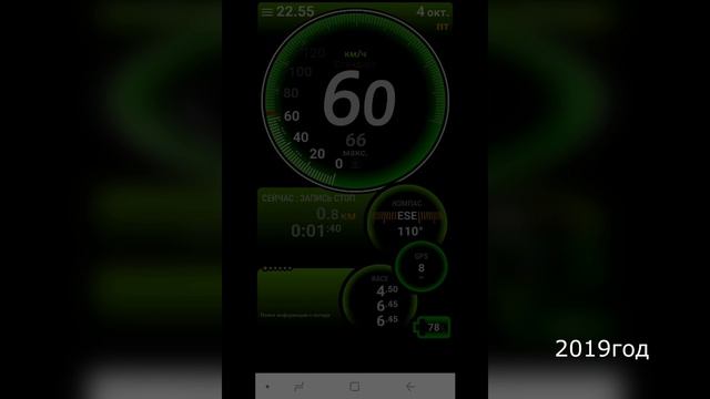 Разгон на мопеде 125 кубов 0-60кмч