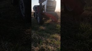 Приключения японского мини трактора в России.