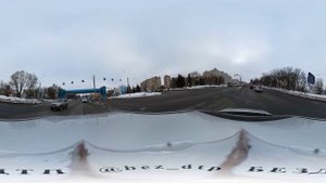 Поворот налево с пр. Фрунзе на Московский пр., с Московского пр. на ул. Гоголя