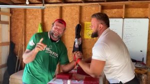 Devon Larratt vs Alex Kurdecha - Ottawa Armwrestling Practice