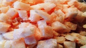 Филе хека тушеное в сливках со шпинатом для деток