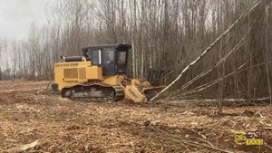 Самоходный гусеничный мульчер Galotrax GX600B - ввод в эксплуатацию