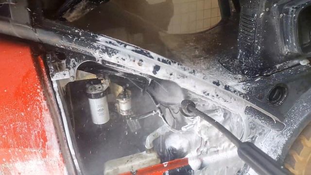 Linde 394 H50D 02 600 Volkswagen CPYA engine cleaning смотреть онлайн