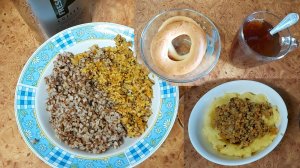 Мой пост, день 48~й. Много готовой и вкусной еды.