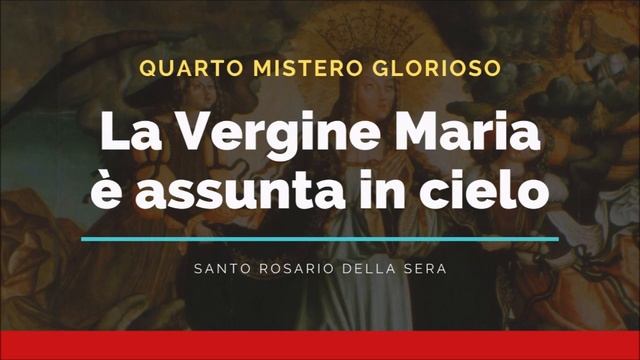 Il Santo Rosario di oggi, Mercoledì 29 Marzo 2023, Misteri Gloriosi