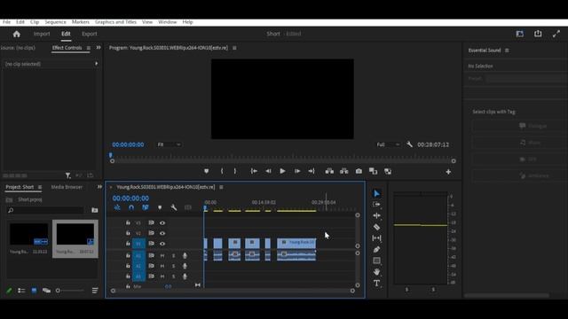 How to easily close gaps in Adobe Premiere Pro  #premirepro  #adobepremierepro #premireprotips
