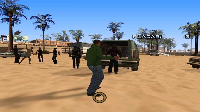 GTA SAN ANDREAS 100% #11 - CJ É O MICHAEL JACKSON