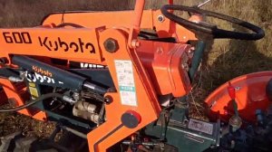 Фронтальная установкаPASHIN B600  для мини трактора Kubota в5000 в6000 в7000