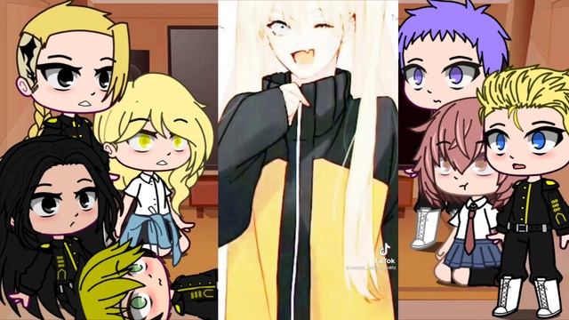 Tokyo revengers react to Mikey as naruko смотреть онлайн