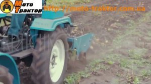 Уборка картофеля мототрактором Гарден Скаут   МотоТрактор