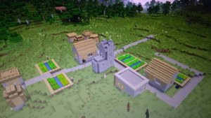 Minecraft  строю деревню компота №13