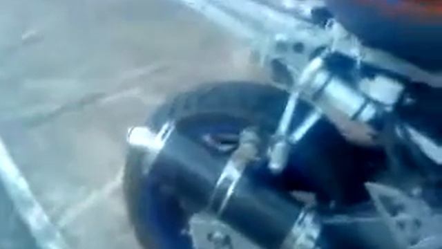 Zx6r -97 Shortened Barracuda slip-on смотреть онлайн