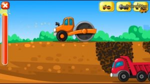 Мультики Стройка Экскаватор грузовик Строим дом  Мультфильмы для детей