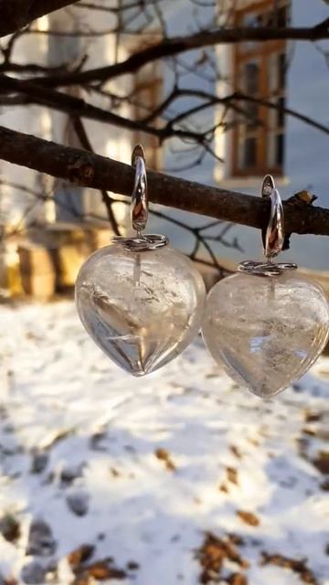 Серьги с горным хрусталем 1700 руб. смотреть онлайн