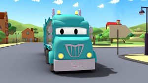 Трансформер Карл Спасение малышей в Автомобильном Городе| Мультик про машинки и грузовички для дете