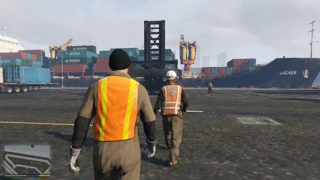Прохождение Grand Theft Auto V (GTA5) | Обычный день