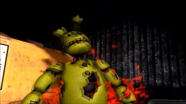 История Спрингтрапа FNAF смотреть онлайн