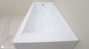 Обзор акриловой ванны Акванет Bright 180 80