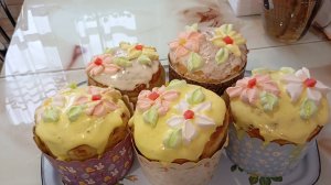 Творожный кулич. Выпекаю каждый год.