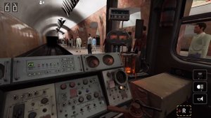 Subtransit drive | Поездка в задней кабине 81-717