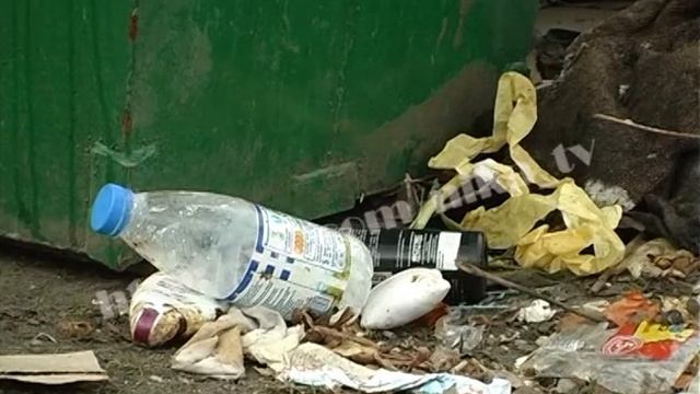 Мусор в центре города Ровеньки