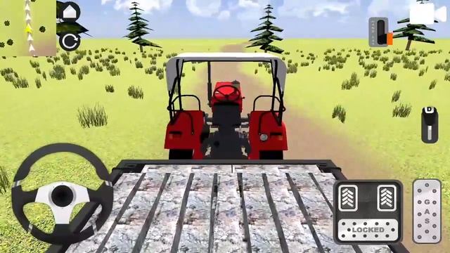 Indian Tractor Simulator #14 Real tractor games tractor video Traktor driving and parking Traktör