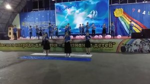 Лагерь Радуга. Шелковской район. ЧР.  Сипелка 1 отряда. По волнам