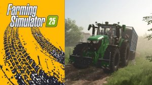 Заготовка силоса | John Deere 6R | John Deere 9000 | FS25 🐄🌻🌽