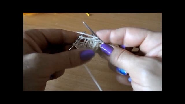 Рельефно-ажурный узор Ячейки смотреть онлайн