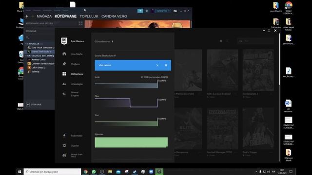Epic Games Gta5 Crack,Social,Steam dosya doğrulama .5dk da gta5i indirmek.😱2021