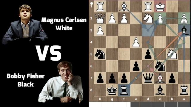Big Match Magnus Carlsen VS Bobby Fisher  Legend Chess