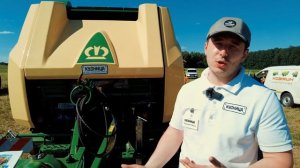 Теперь и в России! Пресс-подборщик от KRONE VARIPACK V 165 на Дне Владимирского поля - 2022!