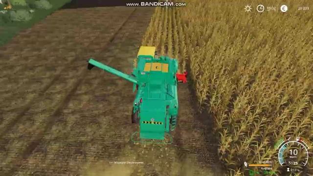 Fs 19 уборка кукурузы Расвет Timelapse #2 смотреть онлайн