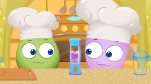 Эксклюзивное приключение! Оп и Боб в увлекательном мире попкорна   Развивающие мультики для малышей