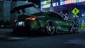 BONES - TRAUMA _ Toyota Supra Night Run  (4К60FPS)