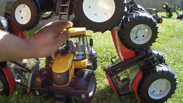 JCB FASTRAC  Tractor Bruder Toys traktor ciągnik tracteur трактор traktori,