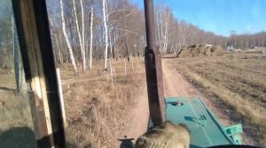 ЮМЗ 6. Очередная заготовка дров