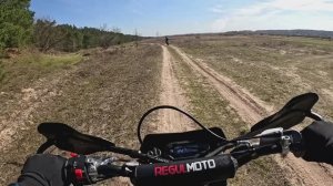 ⭕POV ОТ ПЕРВОГО ЛИЦА НА МОТОЦИКЛЕ REGULMOTO CRX PRO & ПРОЕЗЖАЕМ ЗАБРОШЕННЫЕ МЕСТА✅