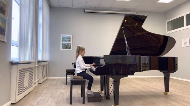 Широкова Валерия 7 лет А.Гедике «В лесу ночью» смотреть онлайн