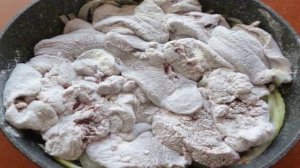 Печень утиная в сметане