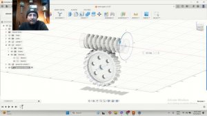 Червячная передача в Fusion 360