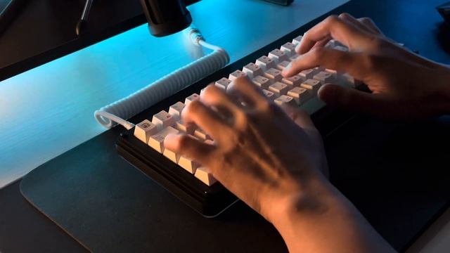 That thock from space bar…